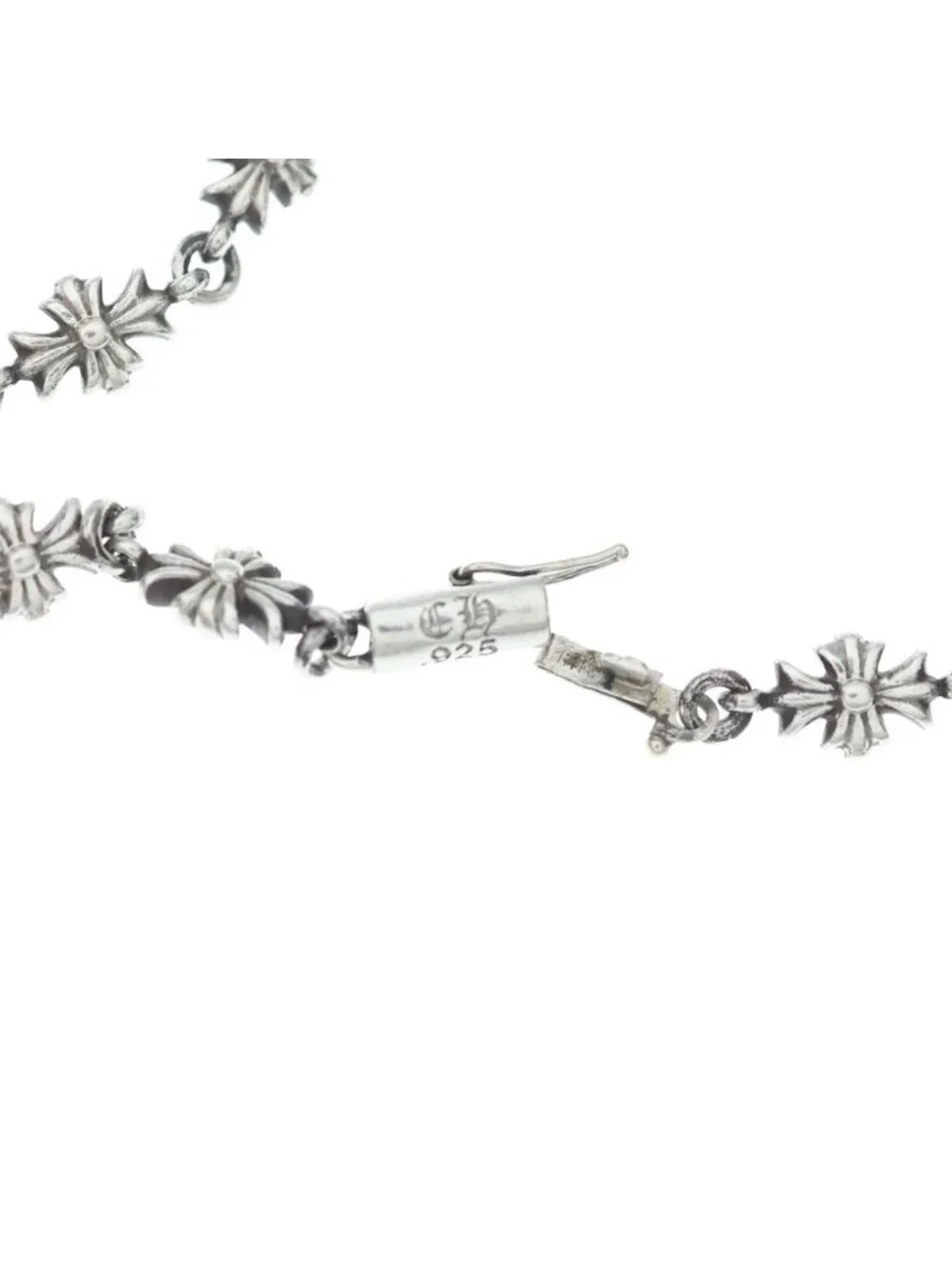 Chrome Hearts Tny CH Pls Tiny CH Plus Bracelet Silver